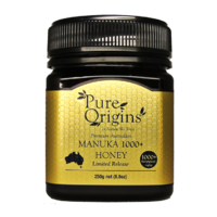 Pure Origins Manuka 1000+ Honey 250g Carton Buy 12