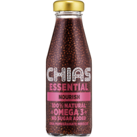 Chias Essential Chia Pomegranate Hibiscus 200ml