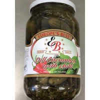 Europe’s Best Chilli Dill Cucumbers 830g