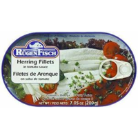 Rugen Fisch Herring In Tomato Sauce 200g