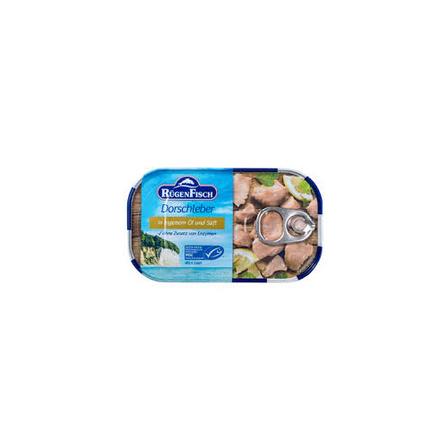 Rugen Fisch Cod Liver 120g